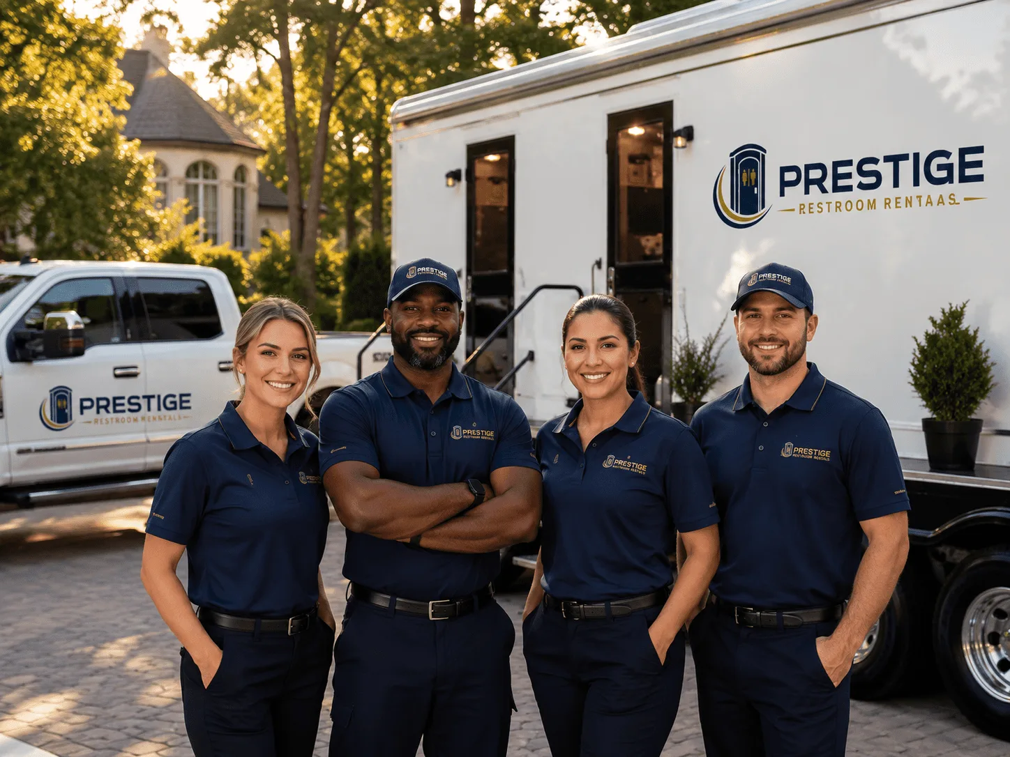 Trusted Luxury Portable Restrooms company in Grabill, IN
